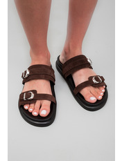 Шльопанці BS-368 36 Шоколадний Коричневий Шоколадний 36