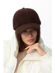 Бейсболка BK-K-20103 M Темно-коричневий Коричневий Темно-коричневий M