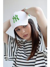 Бейсболка BK-4899 57-58 Біло-зелений Білий Зелений