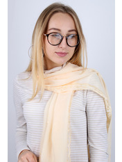 Шарф С934(35) Кремовий Білий