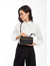 Сумка жіноча з еко-шкіри SYM-1005 Чорний