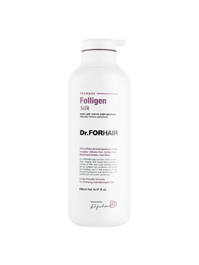 Шампунь для сухого й пошкодженого волосся Dr.FORHAIR Folligen Silk 500 мл