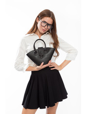 Сумка жіноча з еко-шкіри SYM-0050 Чорний