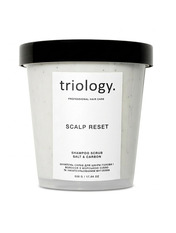 Шампунь-скраб з морською сіллю та інкапсульованим вугіллям Triology. Scalp reset 500 мл