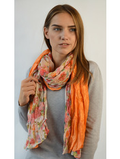 Шарф РС 2253 (8085-3) Помаранчевий