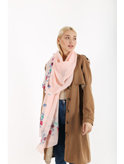 Шарф SV-01 Персиковий Коричневий Бежевий