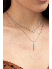 Ланцюжок CEP-13586 Сріблястий