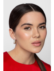 Сережки півкільця SER-13175 Золотистий