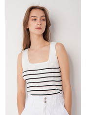 Топ трикотажний FUT-2900033 Білий one size