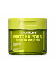 Тонер-пади з Matcha PDRN комплексом Lalarecipe 70 шт Matcha PDRN Purifying Toner Pad