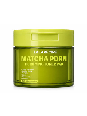 Тонер-пади з Matcha PDRN комплексом Lalarecipe 70 шт Matcha PDRN Purifying Toner Pad