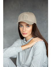Бейсболка BK-1374 Коричневий one size Бежевий