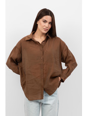 Сорочка   RA-8113 one size Світло-коричневий Коричневий Світло-коричневий one size
