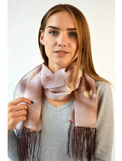 Шарф 763(8-5) Коричневий