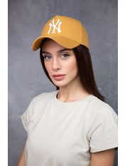 Бейсболка BK-5069 Білий Коричневий Гірчично-білий 57-58