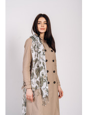 Шарф B-2001 Хакі Зелений