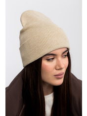 Трикотажна шапка SHP-51935 Молочний Шампань