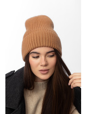 Вовняна шапка SHP-47260 Фіолетовий Ірис