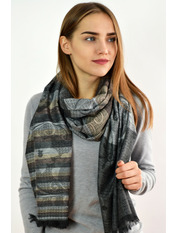 Палантин Джамалія Чорний яя_180*70