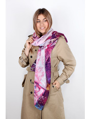 Шарф PSL-1803 Ліловий Фіолетовий яя_180*70