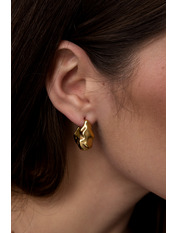 Сережки пусети SER-13080 Золотистий