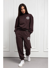 Трикотажний костюм KT-2995 Коричневий M