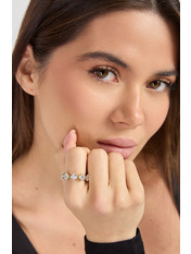 Каблучка KOL-3020 Золотистий Золотистий 1