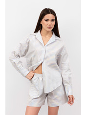 Бавовняний костюм KT-7537 M/L Блакитний Блакитний M/L