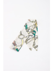 Шарф 22 Білий Молочний