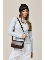 Сумка жіноча SYM-3-26-22 Шоколадний Коричневий