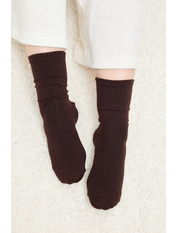 Шкарпетки бавовняні SH-1234 Коричневий Шоколадний