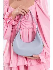 Сумка жіноча з еко-шкіри SYM-23-02 Світло-блакитний+золото Блакитний