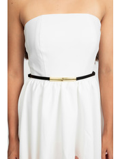 Ремінь шкіряний  95 см REM-05106301r Чорний