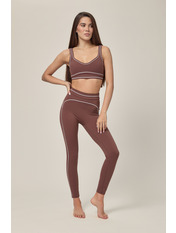 Спортивний костюм KT-7028 S Коричневий Коричневий S