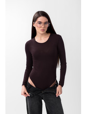 Боді BO-388 L Коричневий Коричневий L