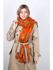 Шарф 7 Помаранчевий