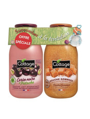 Набір для догляду за тілом Cottage Black Cherry&Pistachio & Sweet Caramel