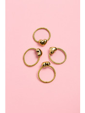 Набір резинок NREZ-0017 Золотистий