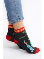 Шкарпетки Пейдж Графітовий яя_36-40 Сірий