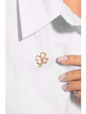 Брошка B-559 Золотистий