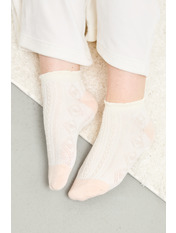 Шкарпетки SH-9029 Рожевий Молочний+рожевий