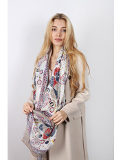 Шарф SH-1907 Капучиновий Коричневий