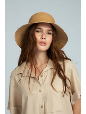 Солом'яний капелюх SHL-0101 Бежевий