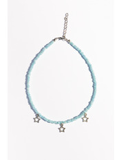 Чокер handmade HMCH-128 Блакитний. Блакитний