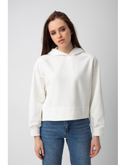 Худі трикотажне KOF-736 Молочний Білий M
