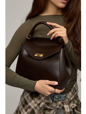 Сумка жіноча SYM-29-60035 Шоколадний Коричневий