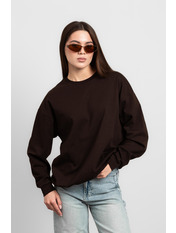 Лонгслів LNG-251002 M Коричневий Коричневий M