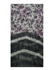 Шарф Косичка мотив "огірки"