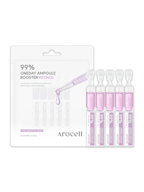 Сироватка-бустер з ретинолом Arocell 5*1 мл 99% Oneday Booster Ampoule Retinol