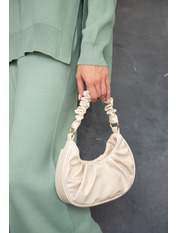 Сумка жіноча SYM-21-87 Бежевий Коричневий